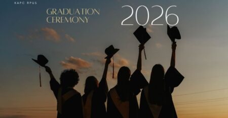 Grey White Contemporary & Classy Graduation Ceremony Invitation (870 x 500 px)